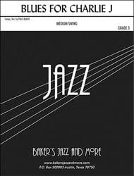 Blues for Charlie J Jazz Ensemble sheet music cover Thumbnail